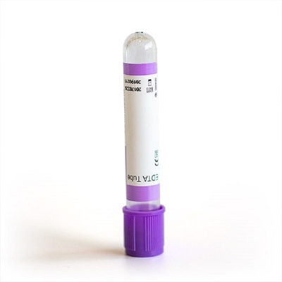 Het medische het HUISDIERENglas van de Gebruiks Vacuümedtak3 Buis voor Hematologie test 100 PCs/Dienblad
