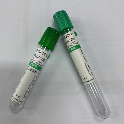 Groene GLB-Vacuüm het Bloedinzameling 1ml van de Heparinebuis - 10ml