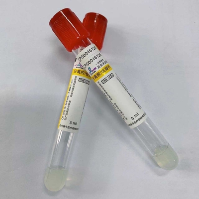 5ml klonteractivator Buis Oranjerood GLB Serum die Test verzamelen