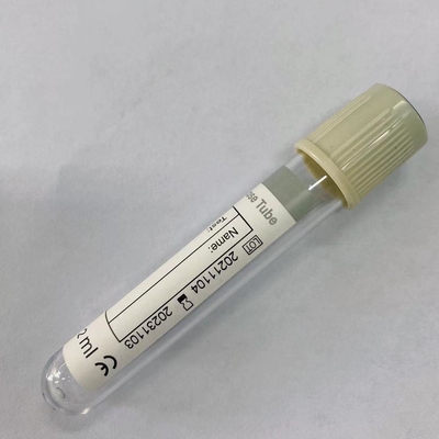 De Buis van het natriumfluoride voor de Heparinebuis Grey Cap van het Glucoseedta