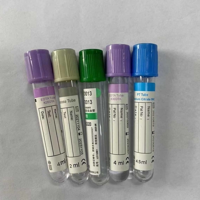 Van de het Bloedinzameling van de hematologietest het Vacuümplastiek van het de Buisglas