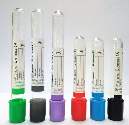Custom Steriele Vacuüm Bloedverzamelbuis Voor Plasmaspecimens Volume 1-10 ml Uit Wegwerp Medische Voorzieningen