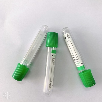 De plastic Buis van de het Lithiumheparine van het Glasnatrium voor Vacuümbloedinzameling