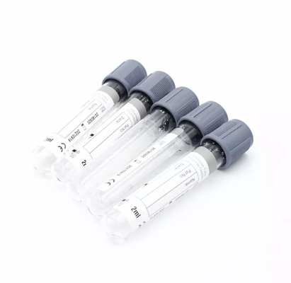 Het vacuümlaboratorium van de de Glucosebuis van de Bloedinzameling levert Glas vacuum blood colletion tube 10ml