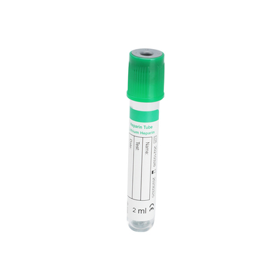 Groen Top Natrium Heparine Bloedverzamelbuizen Heparine Lithium Natriumbuis