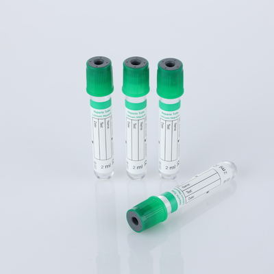 Medisch eenmalig gebruik Lithium-heparinebuis Vacuümbloedverzamelingstestbuizen