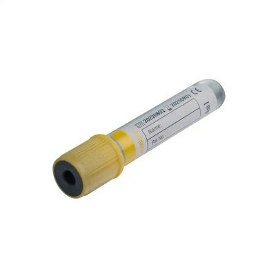 6 ml gel- en stollingsactiverende buis gele bovenste vacuümbloedverzamelbuis