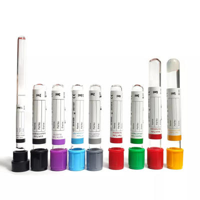 Eenmalig vacuümbloedverzamelbuis Multi-Color Bloedmonsteringsbuis CE ISO
