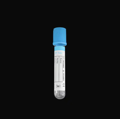 CE ISO FSC Goedgekeurd Medisch Natriumcitraat 3,2% PT Bloedverzamelbuis Blauwe Cap Kleur