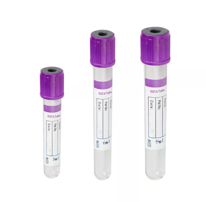 EDTA K2 K3 Vacuümbloedverzamelbuis PET-plastic EDTA-buis voor laboratorium