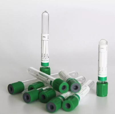 Gepersonaliseerde grootte Vacuümbloedverzamelbuis voor routinematige chemische tests Lithiumheparinebuis